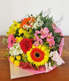 Buquê de flores mistas Carinho em forma de Flor