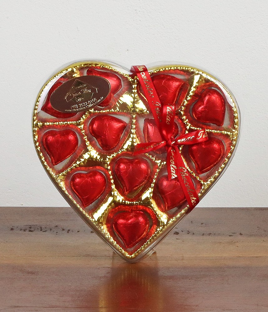 Bombom Chocolate ao Leite Coração P 85g Treze Tílias Bombom Chocolate ao Leite Coração P 85g Treze Tílias