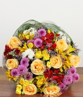 Buquê mix floral - Fiori Colorati